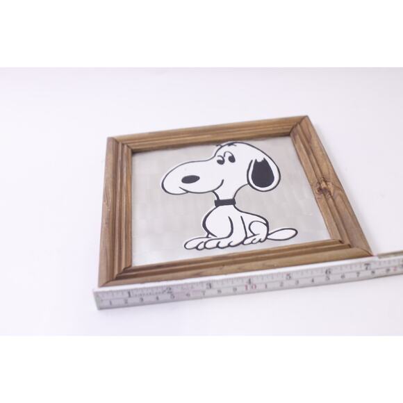 Peanuts, Snoopy, Mirror, Square, 7 inches, Wall Hanging, ~ 251013-WH 1372 - Picture 3 of 3